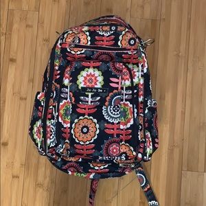 Ju-Ju-Be Be Right Back Dancing Dahlias Diaper Bag